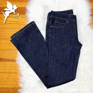 BURBERRY BRIT Islington Boot Leg Low Rise Dark Wash Jeans